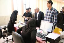 گزارش تصویری بازدید ریاست دانشگاه صنعتی شاهرود  از روند ثبت نام دانشجویان  ورودی جدید  دکتری و کارشناسی ارشد